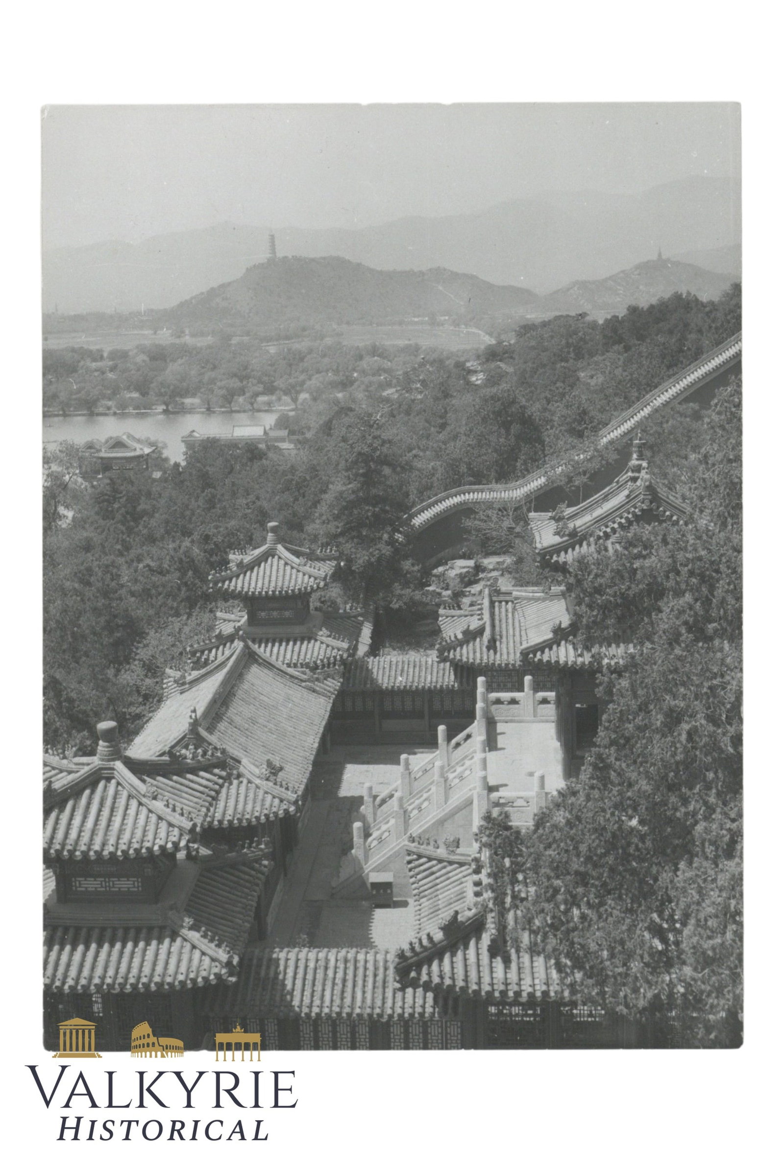 Arczynski Artistic Photograph: Photo Shows a Summer Palace in Beijing, China, probably from the 1960 (1 of 2)