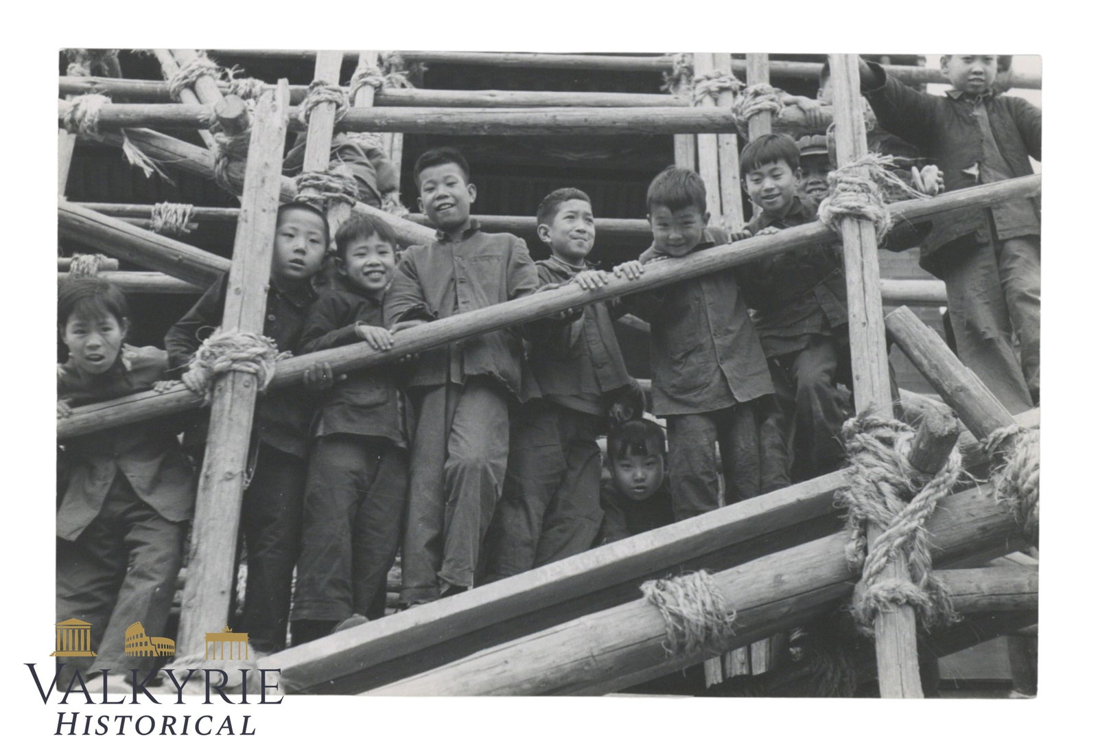 Arczynski Artistic Photograph: Children Beijing, China, Probably from the 1955. (1 of 2)