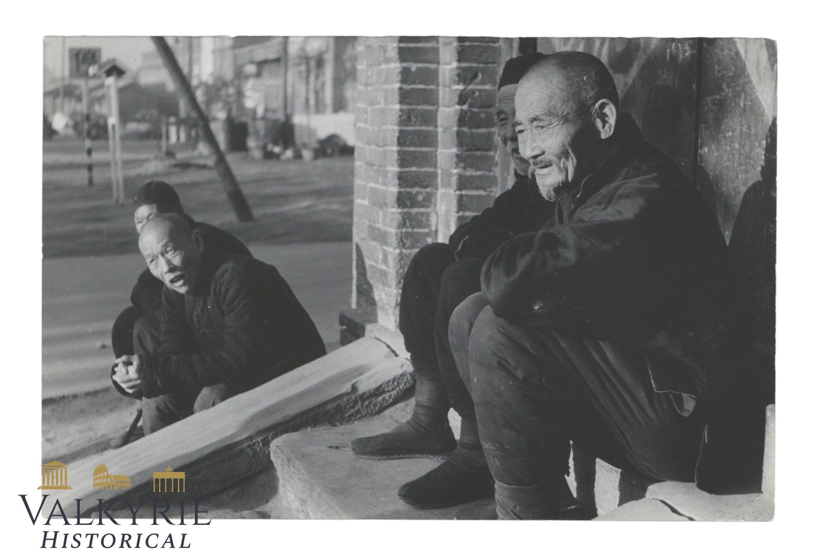 Arczynski Artistic Photograph: Street Scene in Beijing, China, Probably from the 1950s. (1 of 2)