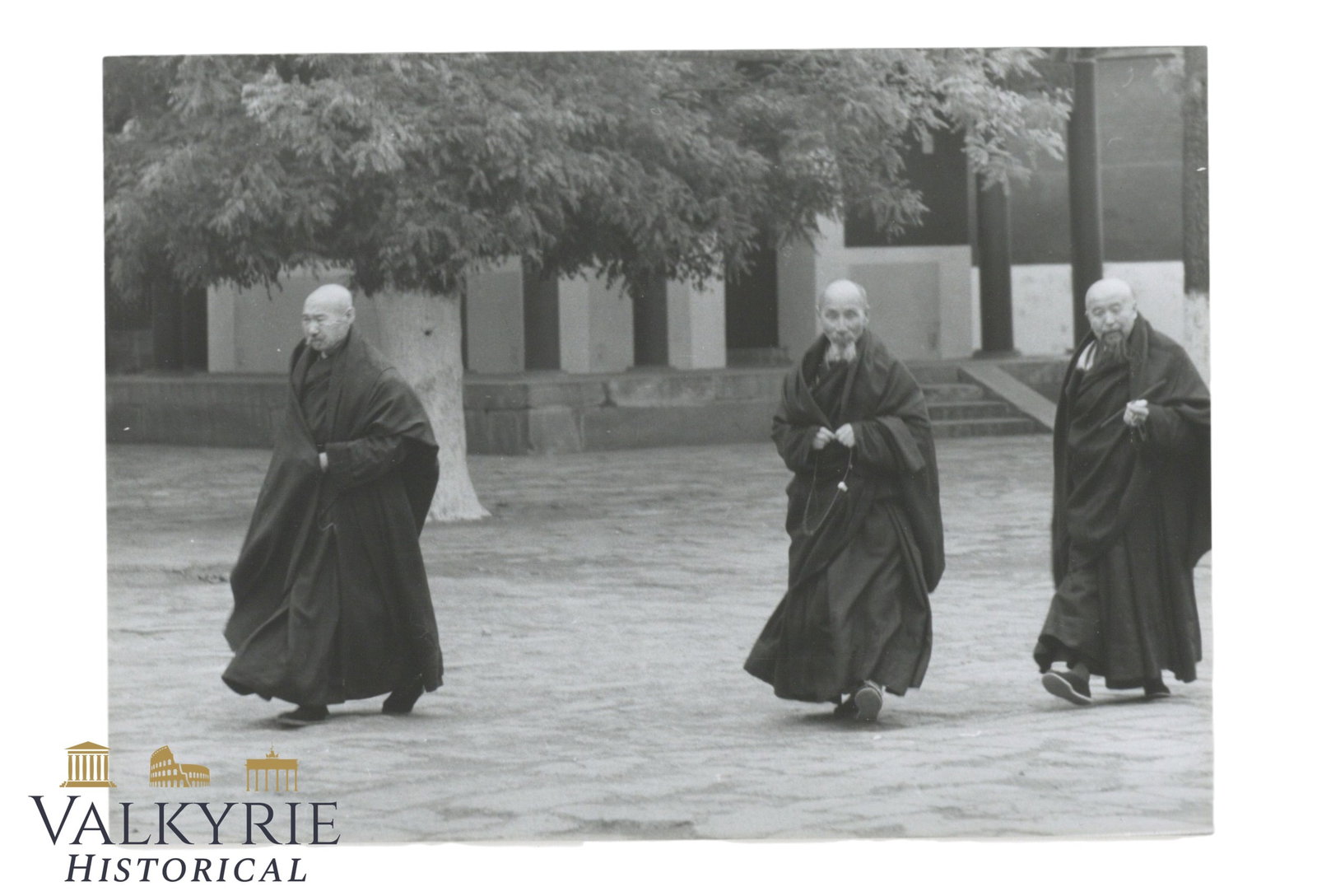 Arczynski Artistic Photograph: Monk's, Beijing, China, from the 1950s.: Arczynski Artistic Photograph: Monk's, Beijing, China, from the 1950s.The photographer was made by:Stefan Arczynski (31 July 1916 – 28 August 2022) was a Polish photographer, photographed in numerou