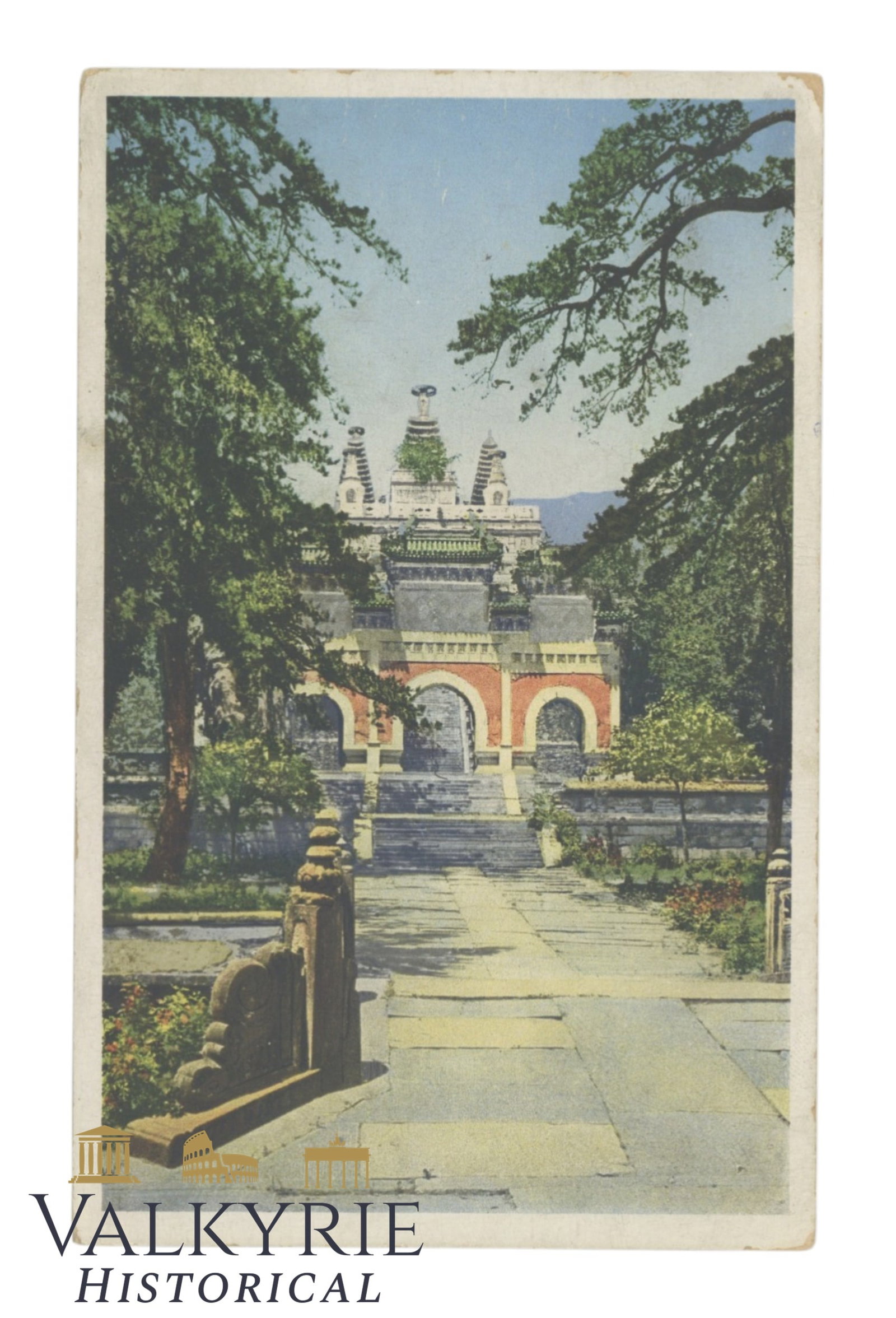 Beijing, China - See Yo Tze Temple ( Tanzhe Temple ) circa 1920. (1 of 2)