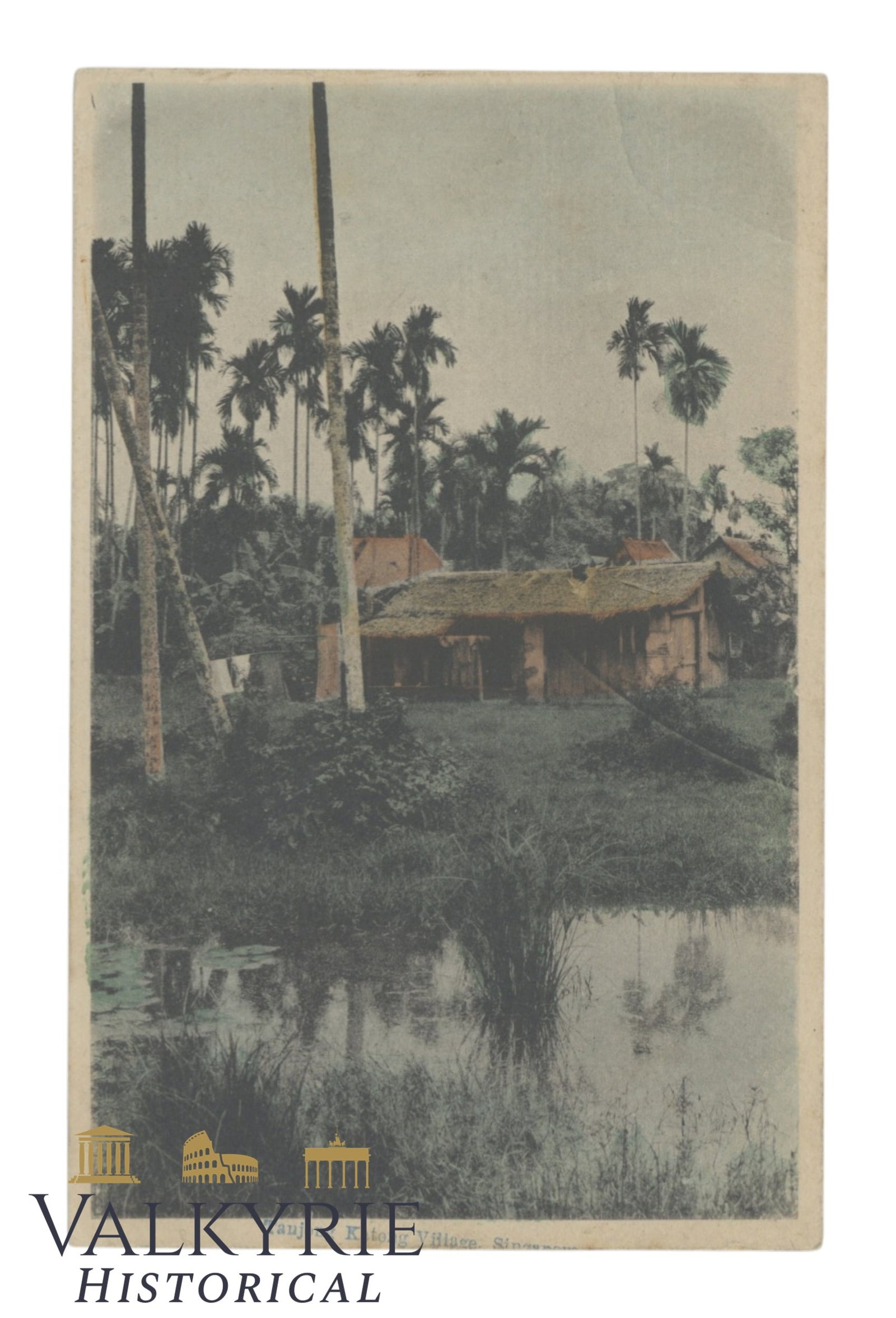 Singapore - Tanjong Katong Village - around 1920.: Singapore - Tanjong Katong Village - around 1920. Shipping flat cost $25 it doesn't matter how many items you win. you pay just $25 for shipping.