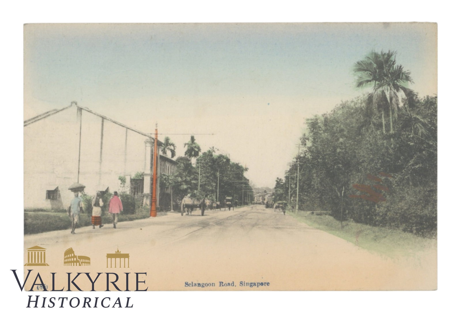 Singapore - Selangoon Road - around 1920. (1 of 2)