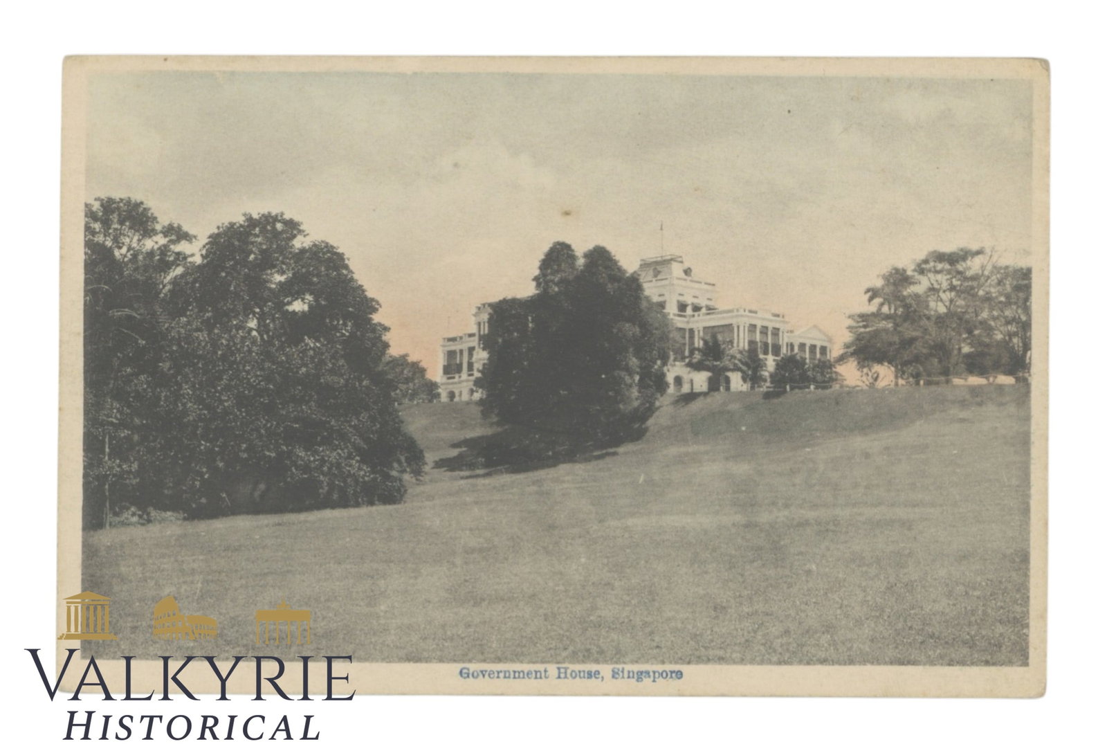 Singapore - Government House - around 1920. (1 of 2)