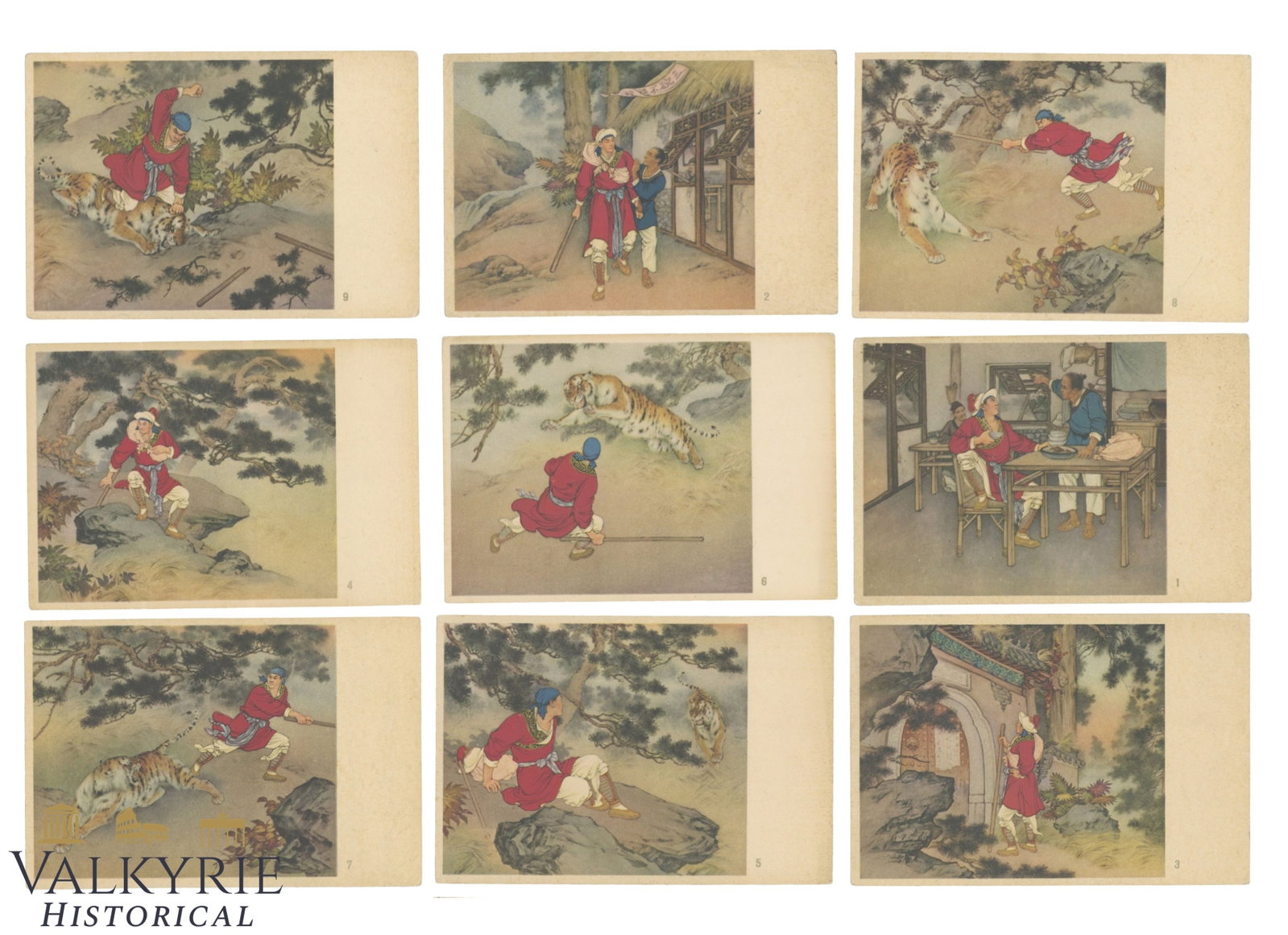 China - Wu Song Beat the Tiger - 1956 (1 of 7)