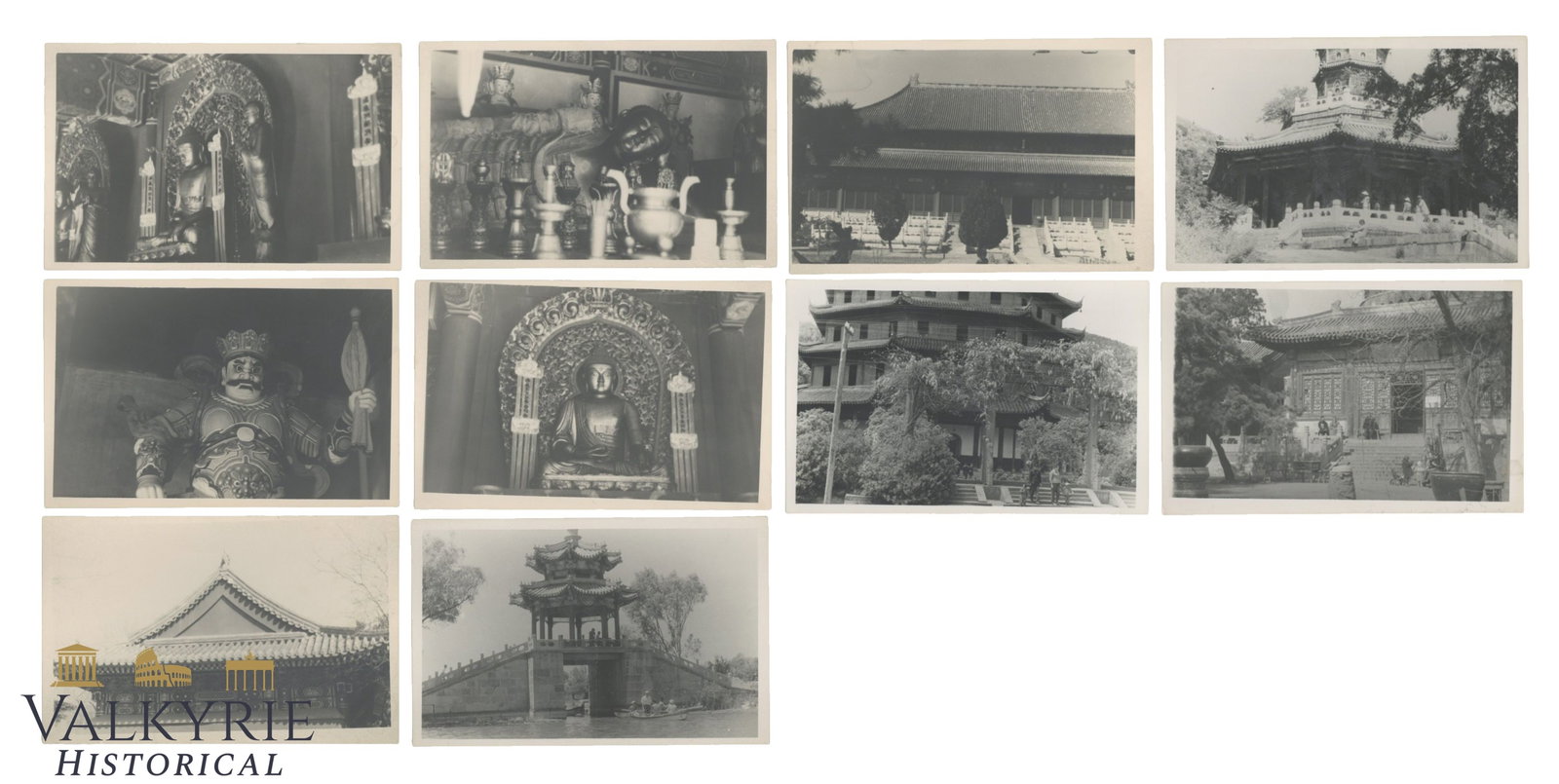 China - Travel Around China - Temples , Pagodas , Buddha etc - 1950/60s: 10 x private photos . China - Travel Around China - Temples , Pagodas , Buddha etc - 1950/60s . Postcards size. Shipping flat cost $25 it doesn't matter how many items you win. you pay just $25 for sh