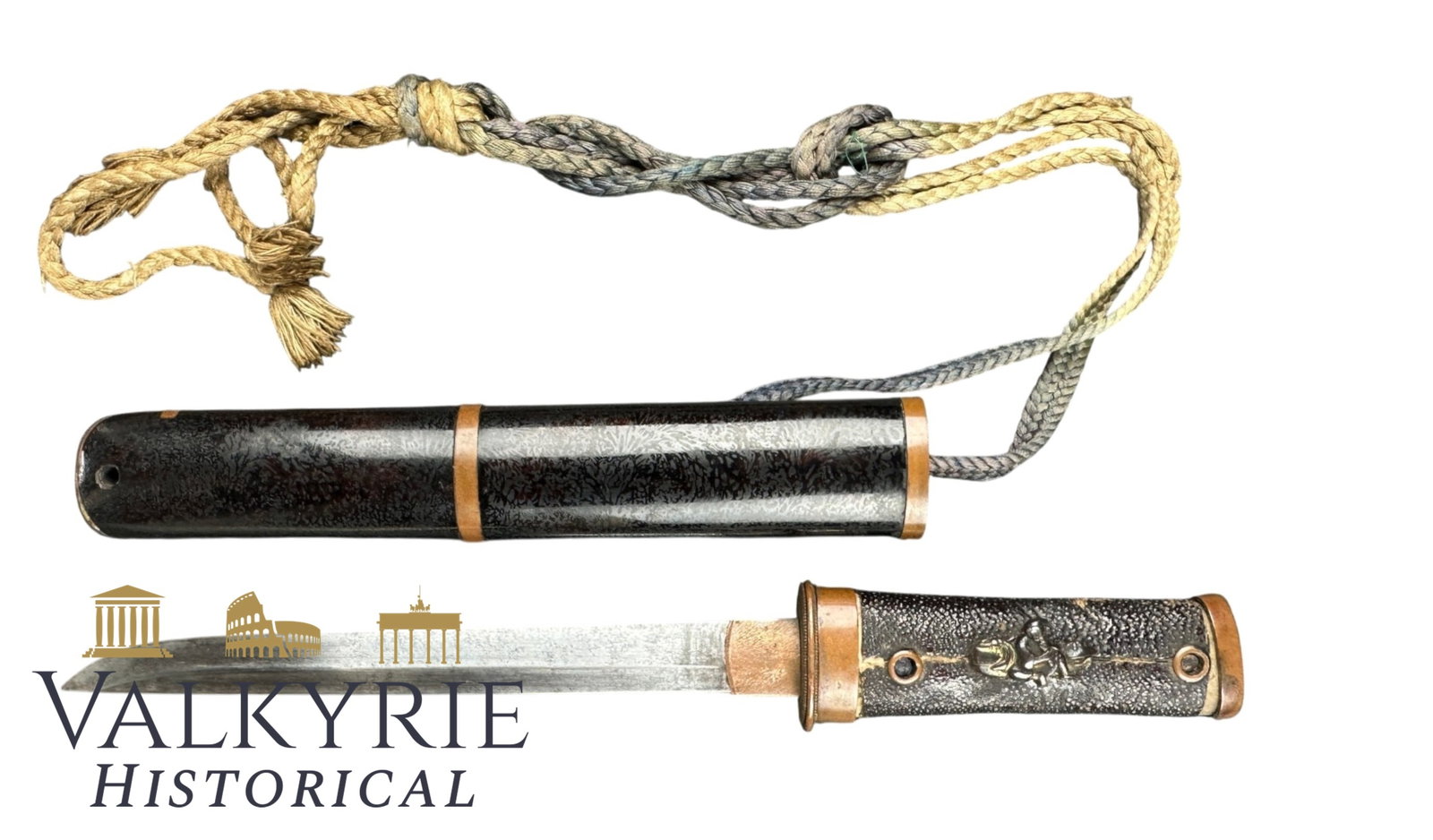 Japanese Samurai Tanto Dagger with Mount - 19th Century (1 of 19)