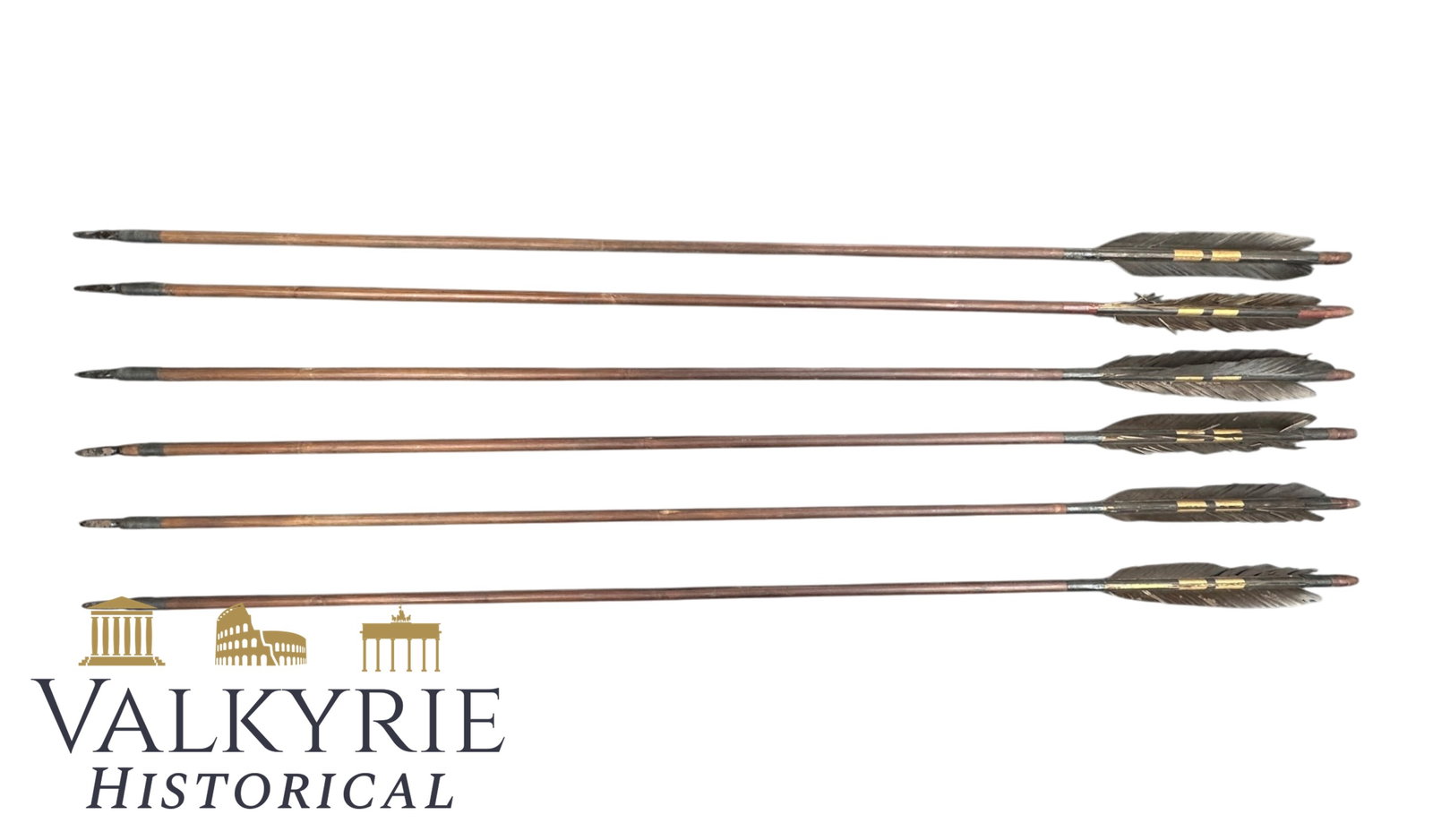 Traditional Japanese 6 Arrows for the Ya Kyudo Bow Circa 1900 (1 of 15)