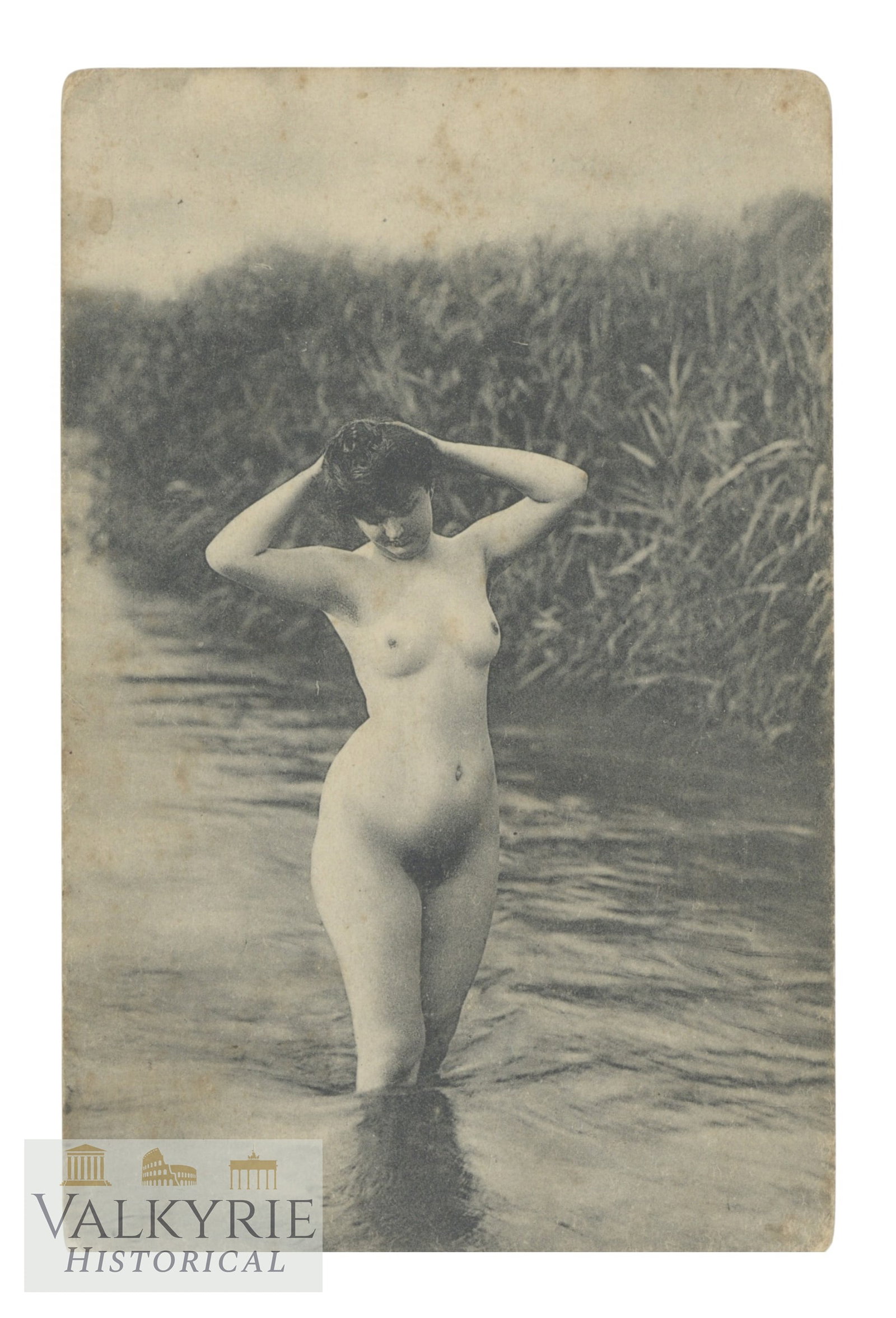 Artistic Photo - Female Nudes. Postcard size, circa 1910-1930.: Artistic Photo - Female Nudes. Postcard size, circa 1910-1930. Shipping flat cost $25 it doesn't matter how many items you win. you pay just $25 for shipping.