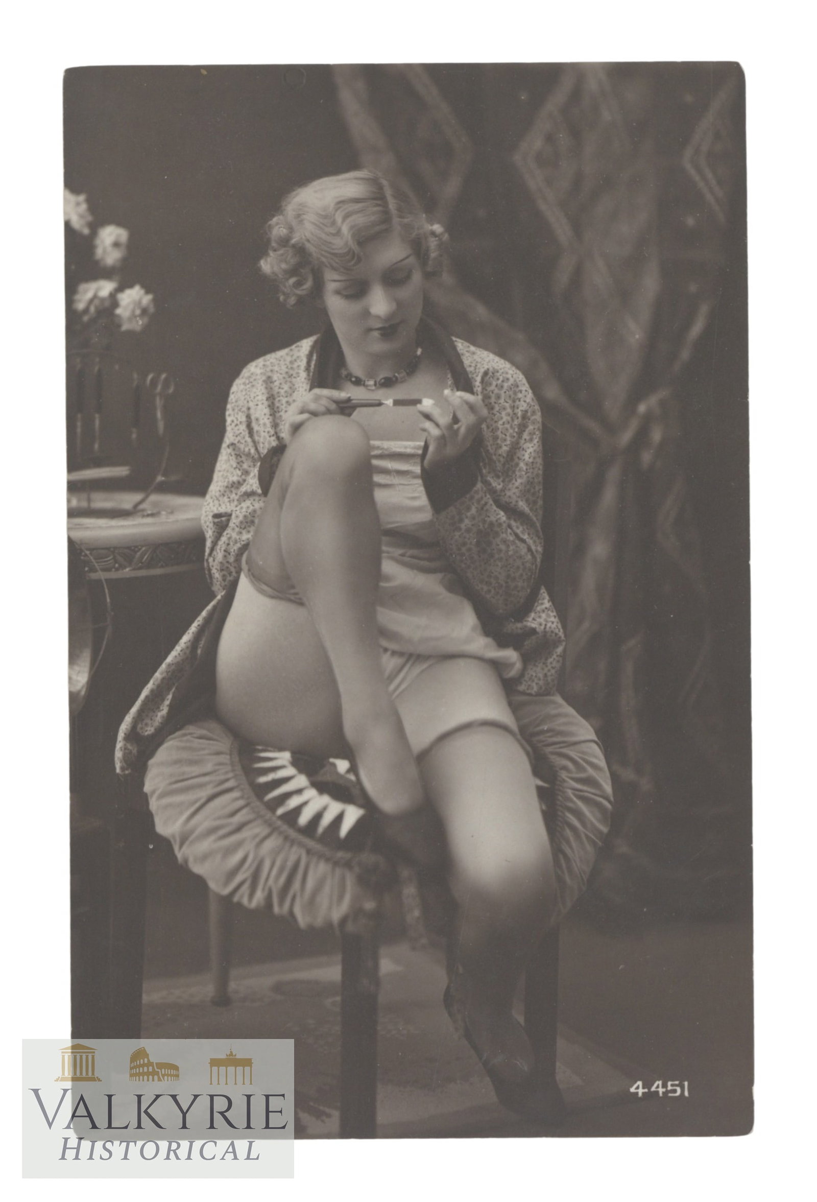Artistic Photo - Female Nudes. Postcard size, circa 1910-1930. (1 of 2)