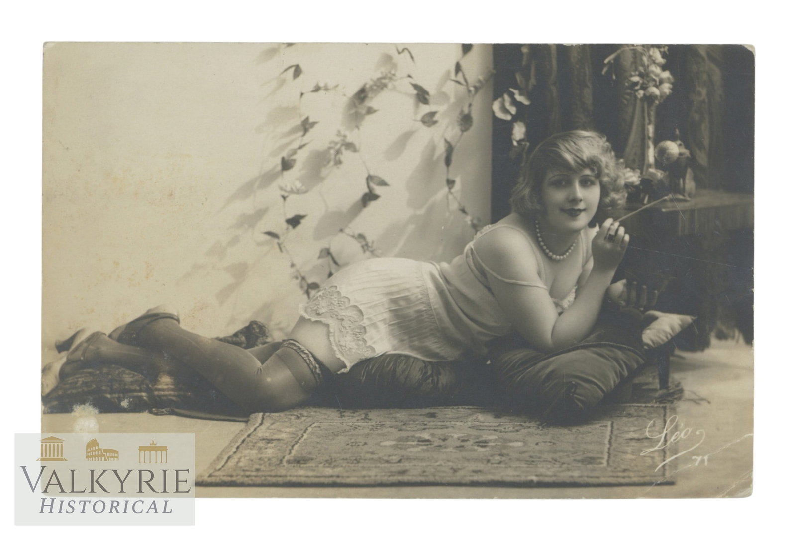 Artistic Photo - Female Nudes. Postcard size, circa 1910-1930. (1 of 2)
