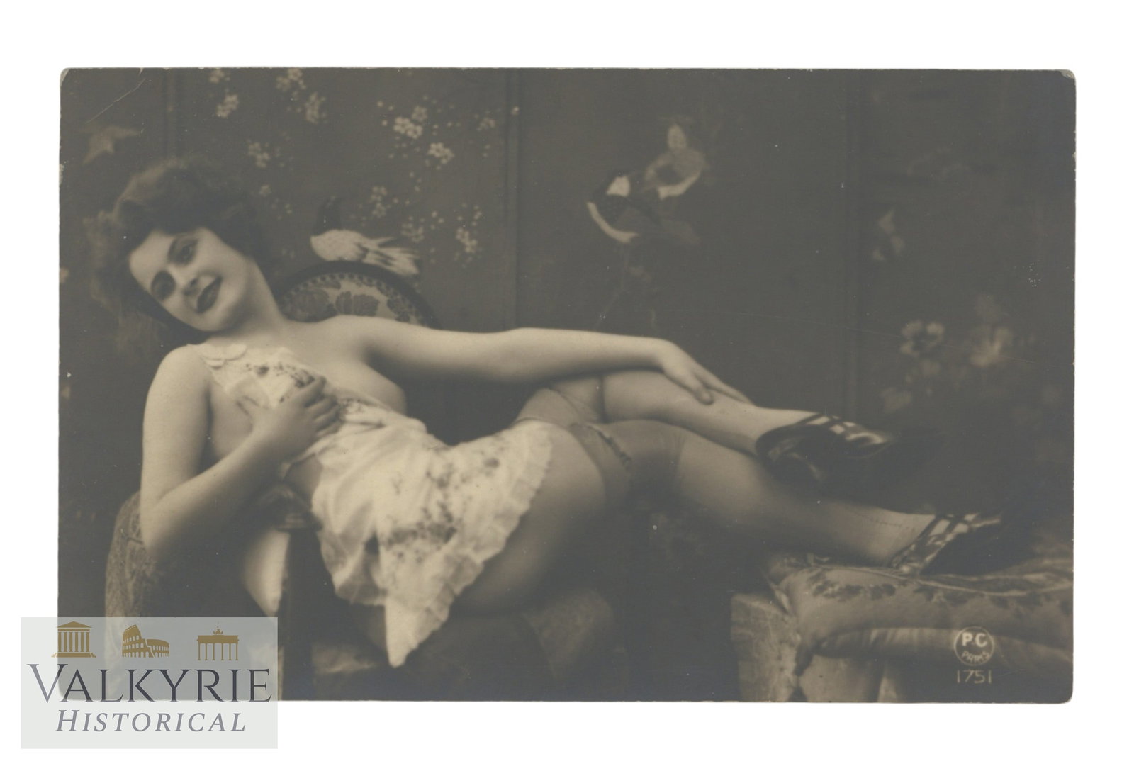 Artistic Photo - Female Nudes. Postcard size, circa 1910-1930. (1 of 2)