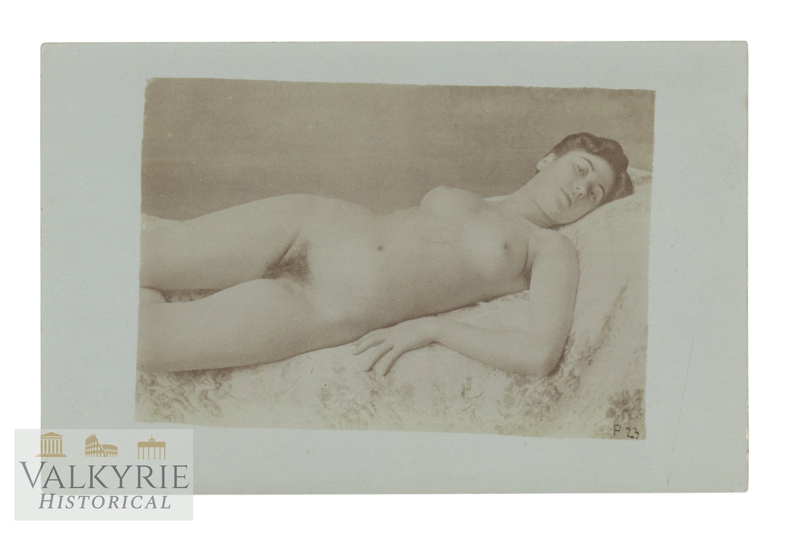 Six Artistic Photos - Female Nudes. Postcard size, circa 1910-1930. - 6