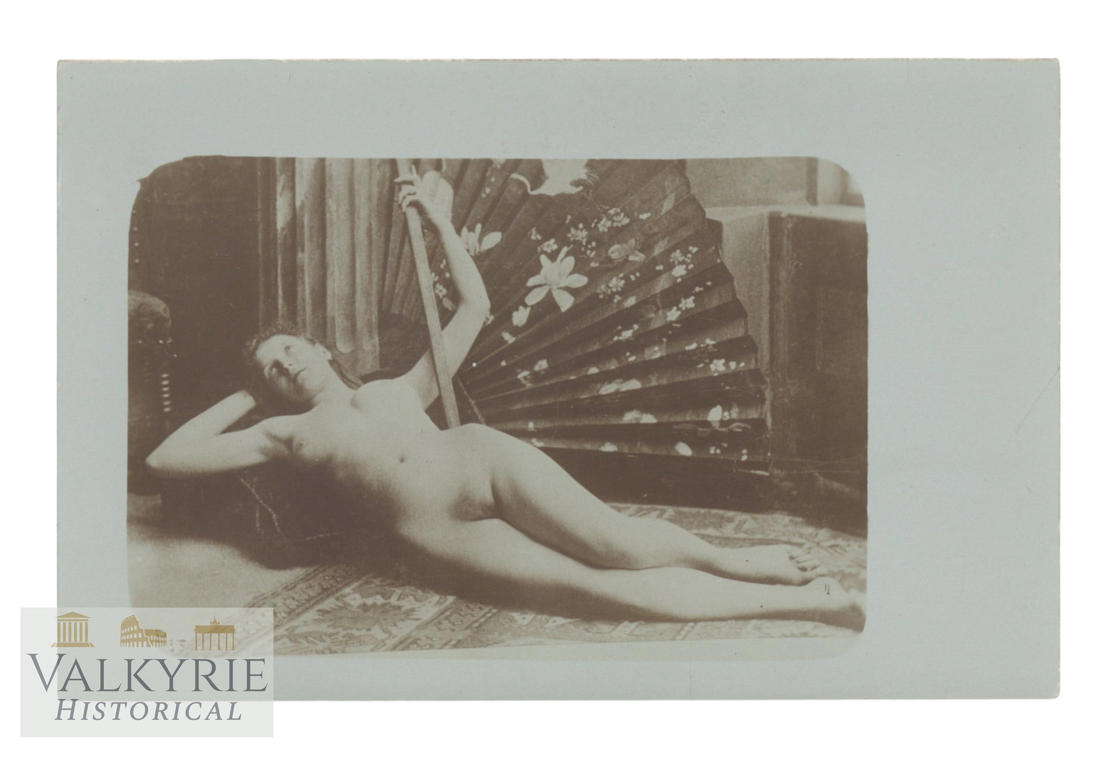 Six Artistic Photos - Female Nudes. Postcard size, circa 1910-1930. - 7
