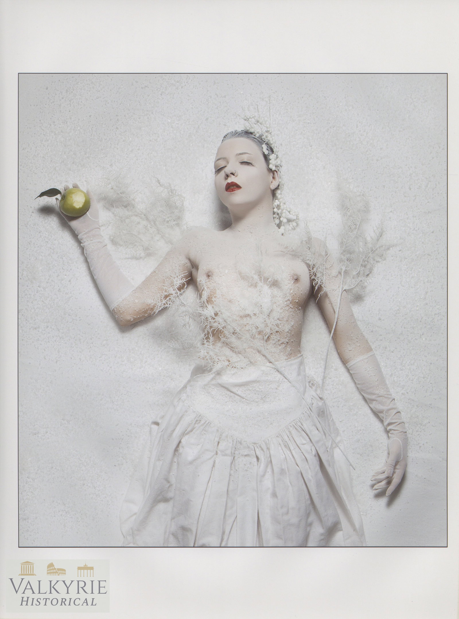 Artistic Photo - Paolo Roversi ? - Female Nudes - Big Format: Artistic Photo - Female Nudes -The style of the image, including the distinctive lighting and delicate, almost ethereal atmosphere, may be reminiscent of the work of Italian fashion photographer Paolo