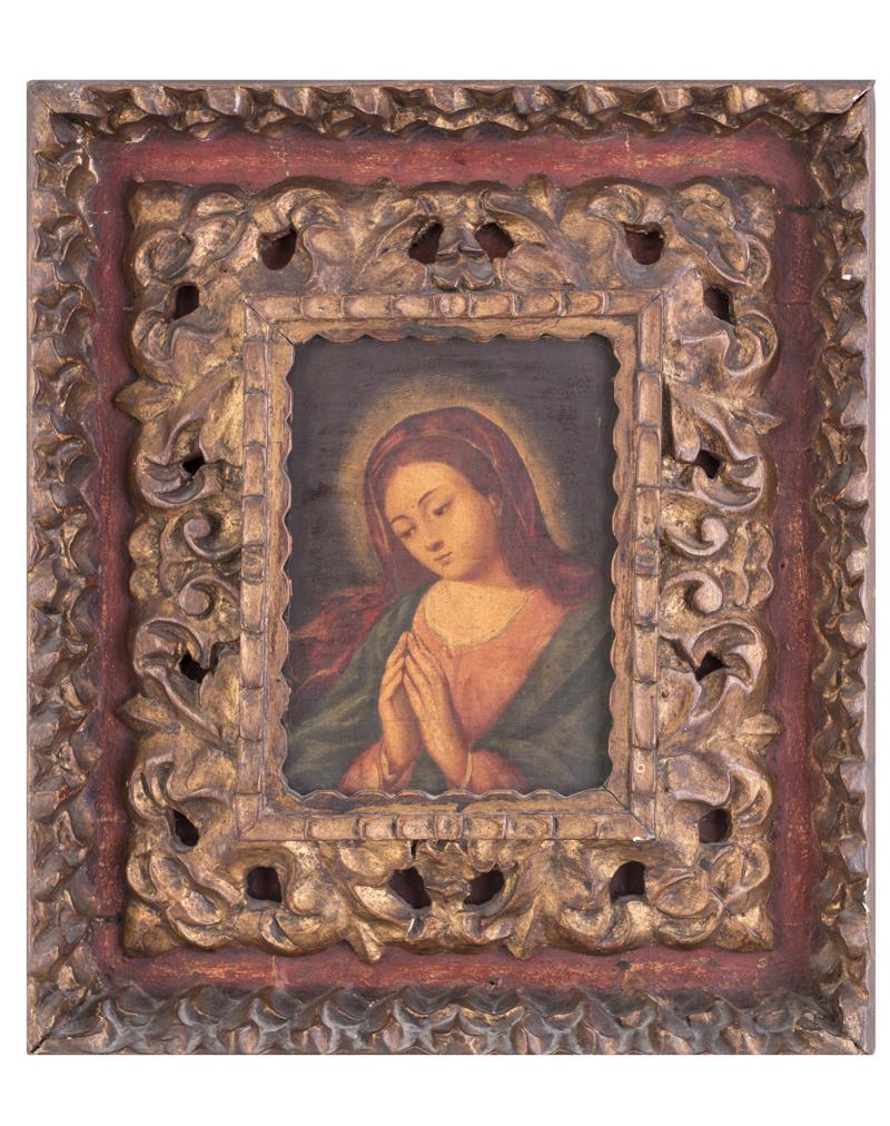 Escuela virreinal espaÃ±ola, S. XIX o anterior Virgen (1 of 1)