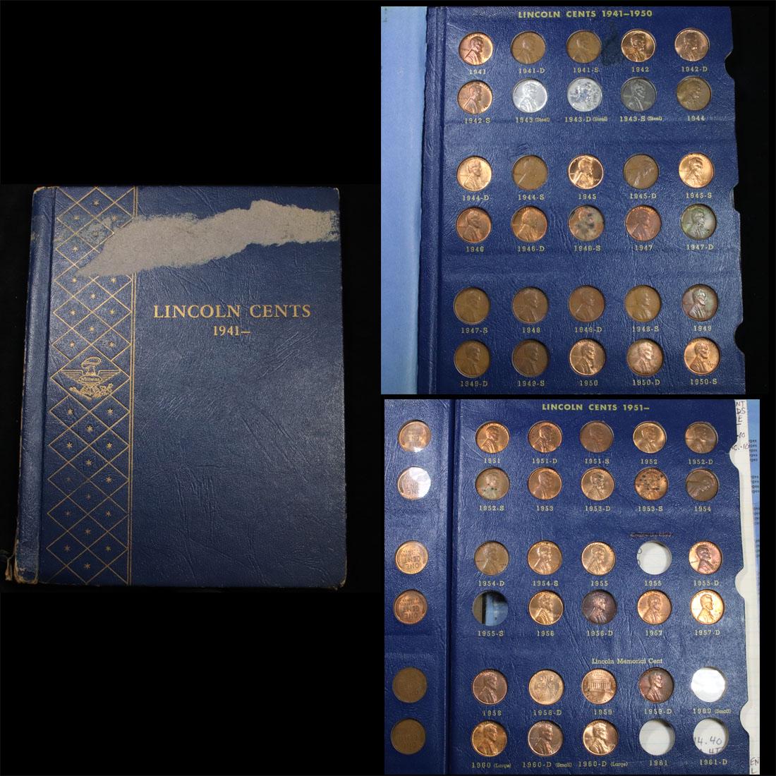 Complete Lincoln cent page 1959-1973 38 coins (1 of 4)