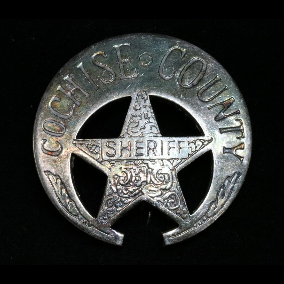 Vintage Cochise County Sheriff Badge (1 of 2)