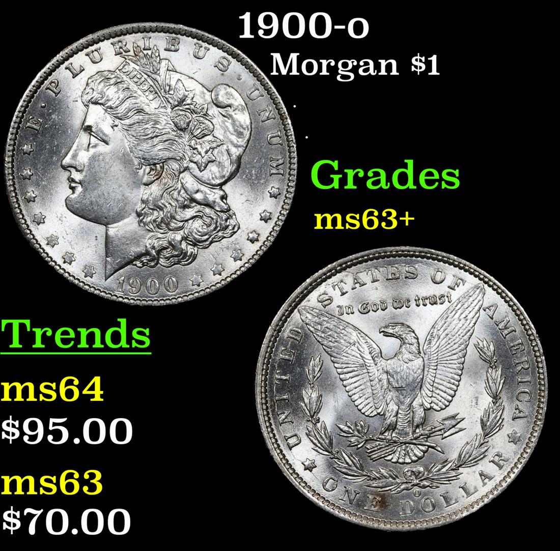 1900-o Morgan Dollar $1 Grades Select+ Unc (1 of 3)