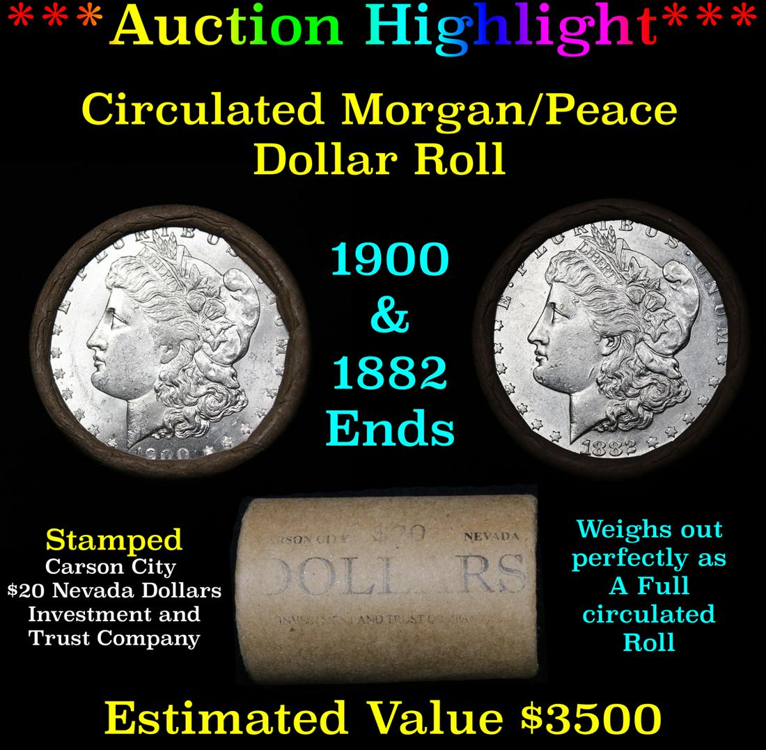 ***Auction Highlight*** Full Morgan/Peace silver dollar (1 of 4)