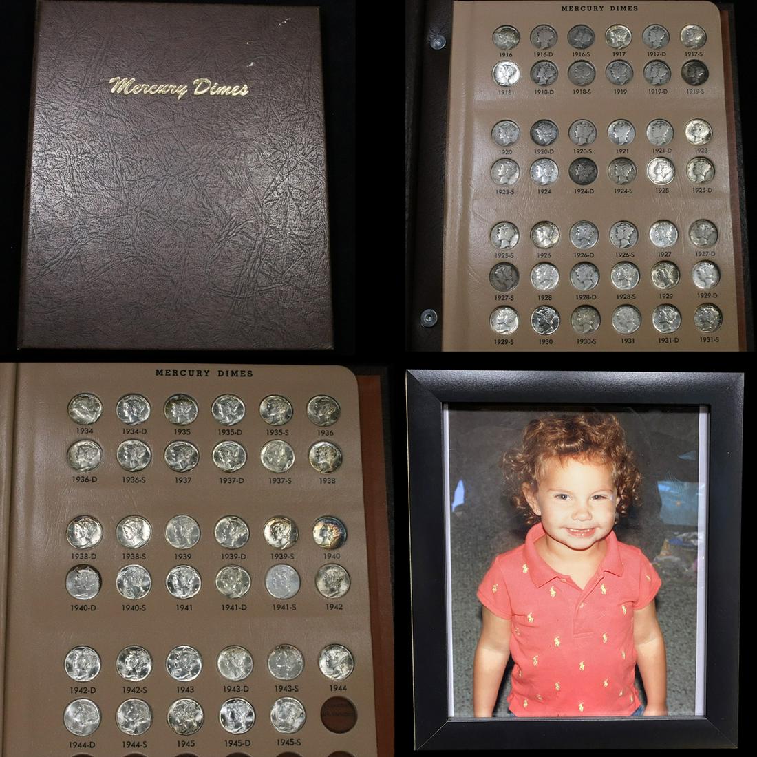 *Auction Highlight* Conplete Mercury Dime Set 77 Coins (1 of 13)