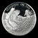 America In Space Scientist On The Moon 1oz .925 - 2