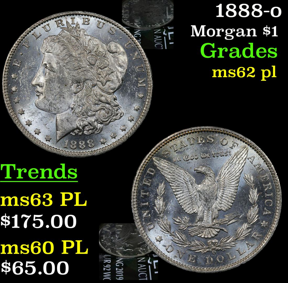 1888-o Morgan Dollar $1 Grades Select Unc PL (1 of 7)