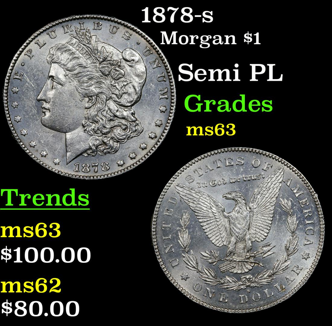 1878-s Morgan $1 Grades Select Unc (1 of 3)