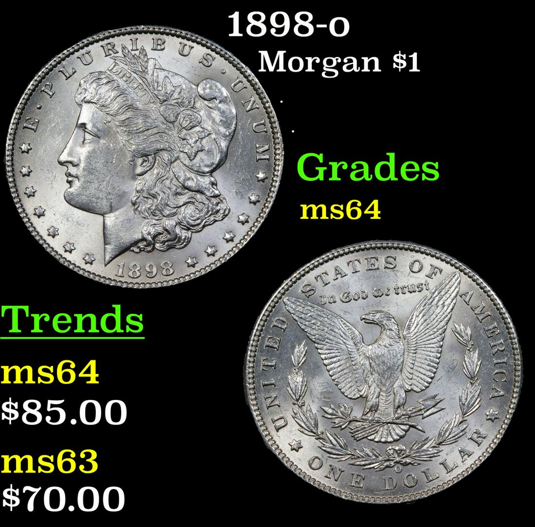 1898-o Morgan $1 Grades Choice Unc (1 of 3)