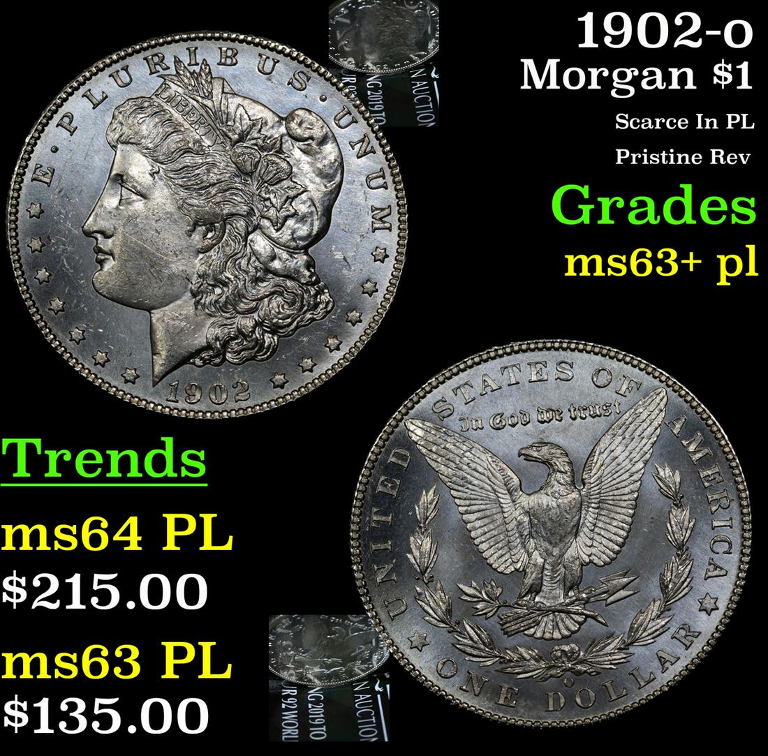 1902-o Morgan $1 Grades Select Unc+ PL (1 of 7)