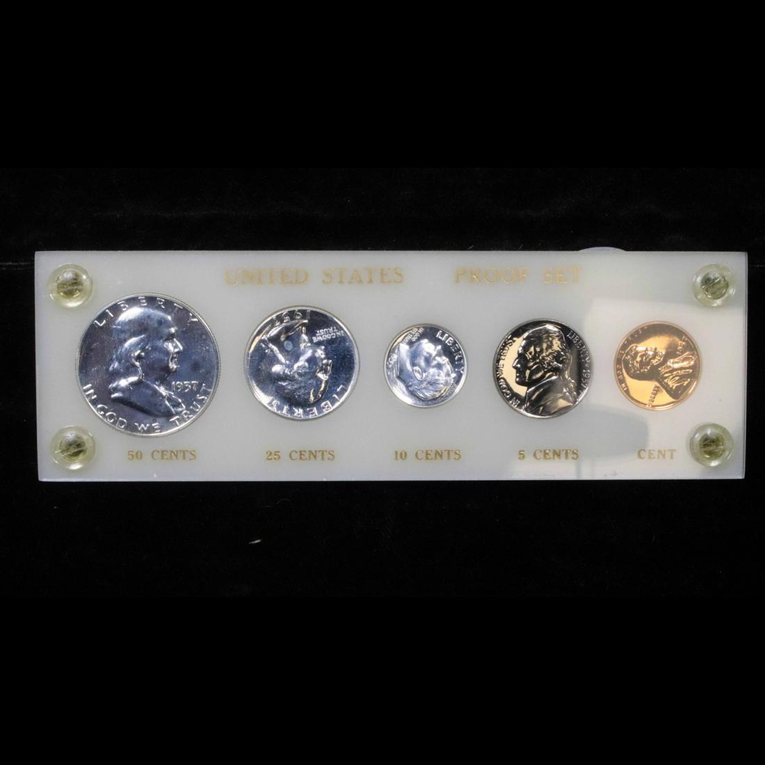 1957 United States Proof Set in Capital Plastic Holder (1 of 3)
