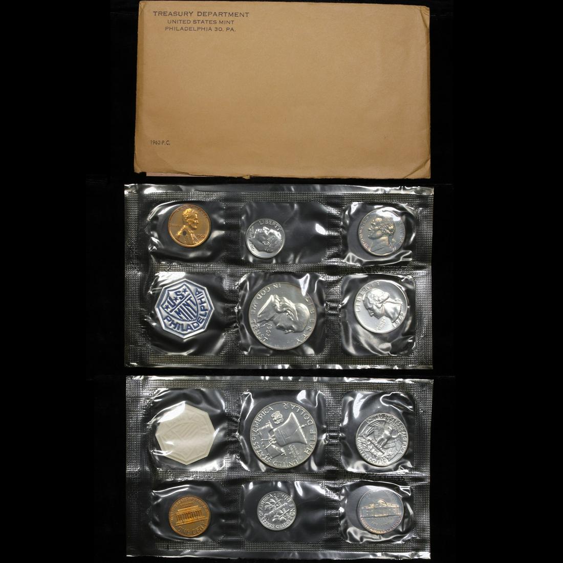 1962 Proof Set in Original mint packaging w/mint memo (1 of 4)