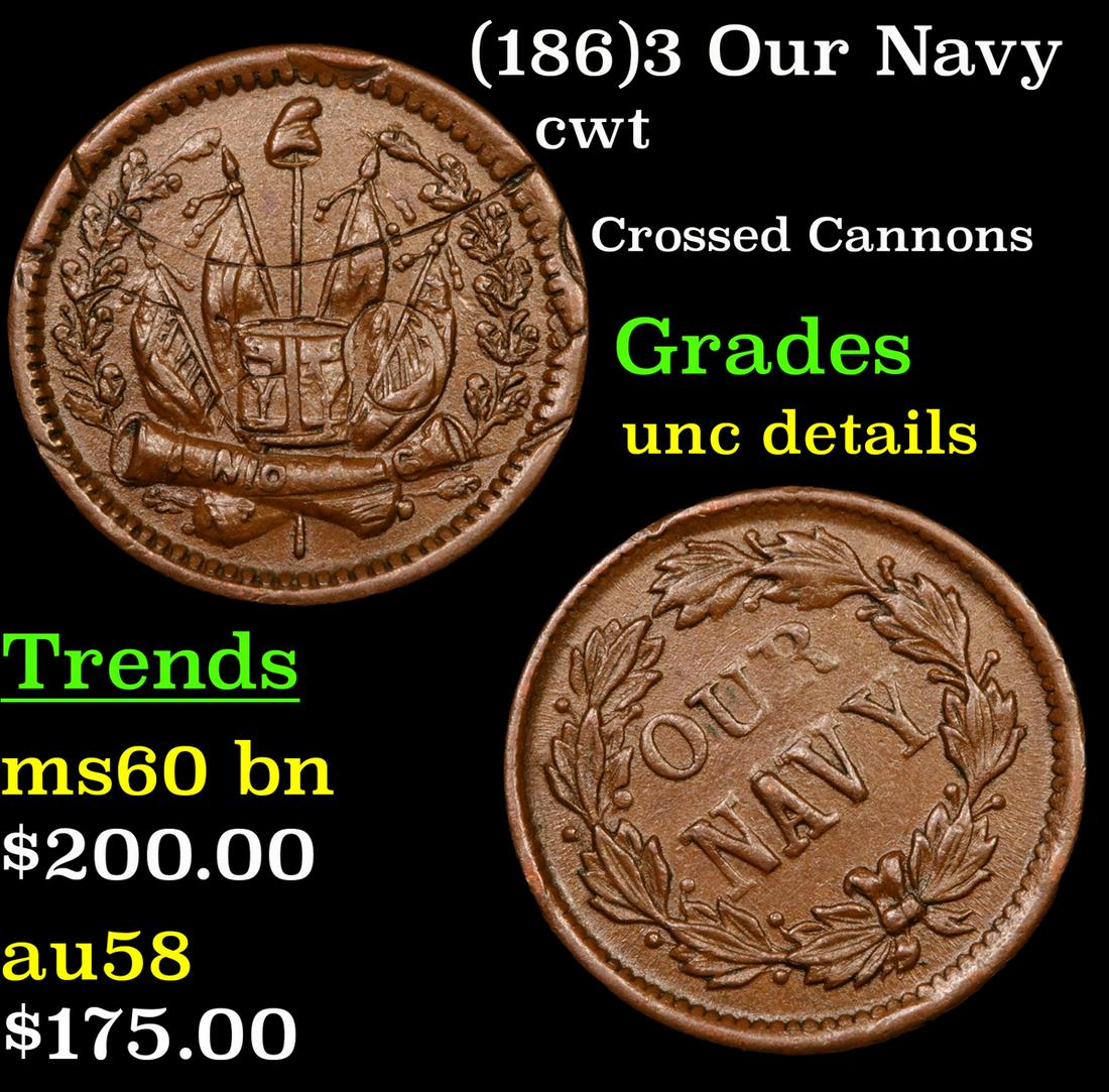 (186)3 Our Navy cwt Grades Unc Details (1 of 3)