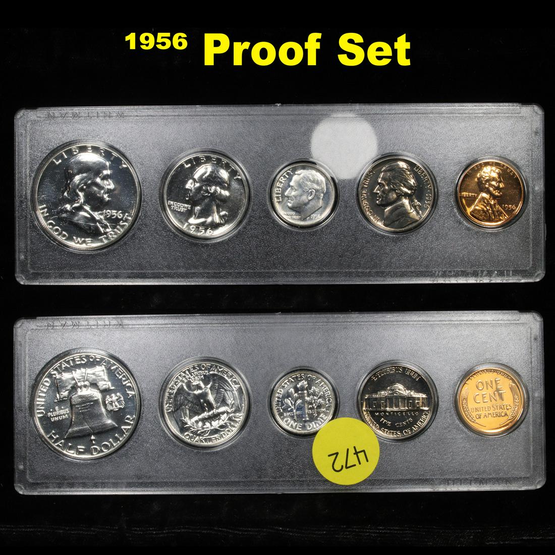 1956 United States Proof Set in Whitman Plastic Holder (1 of 3)