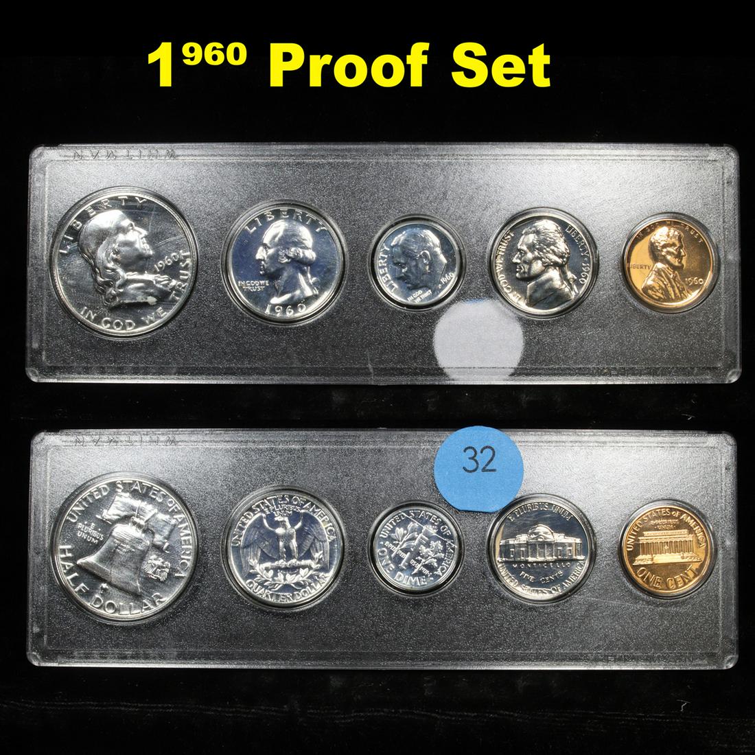 1960 United States Proof Set in Whitman Plastic Holder (1 of 3)