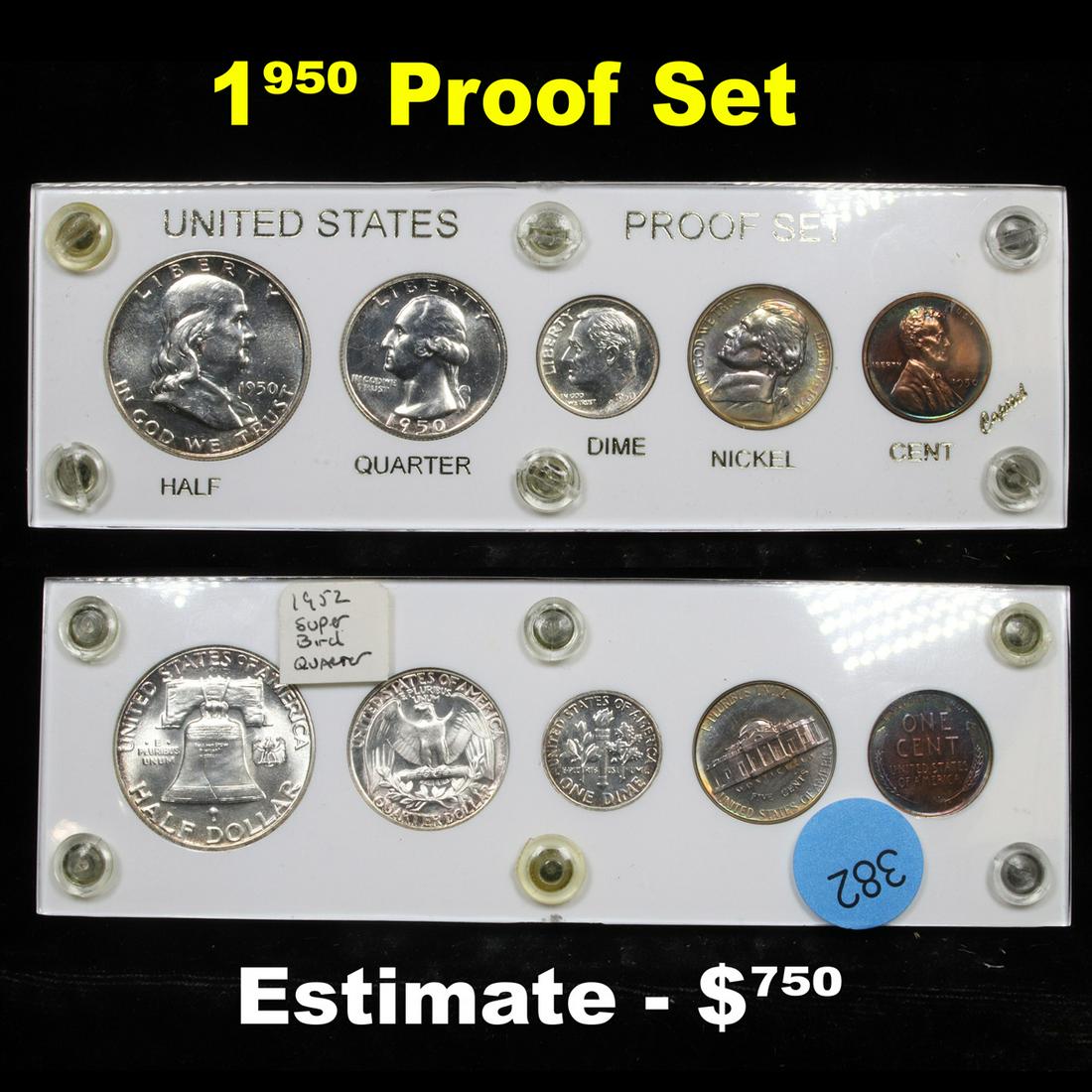 1950 United States Proof Set in Capital Plastic Holder (1 of 3)