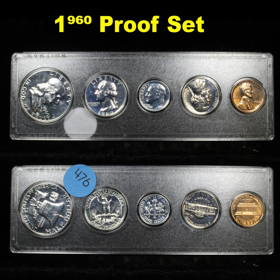 1960 United States Proof Set in Whitman Plastic Holder (1 of 3)