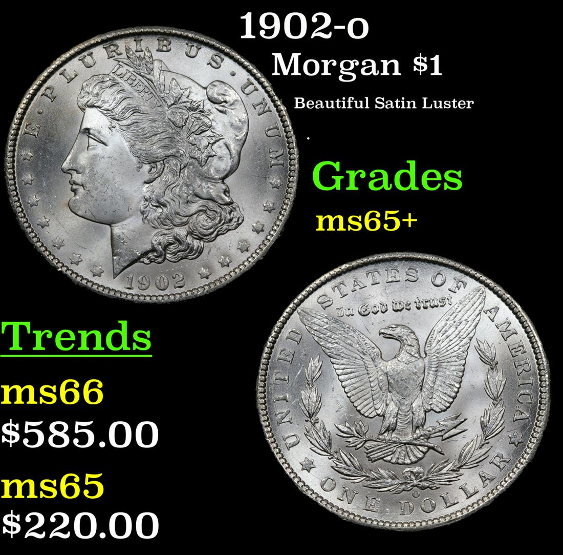 1902-o Morgan $1 Grades GEM+ Unc (1 of 3)