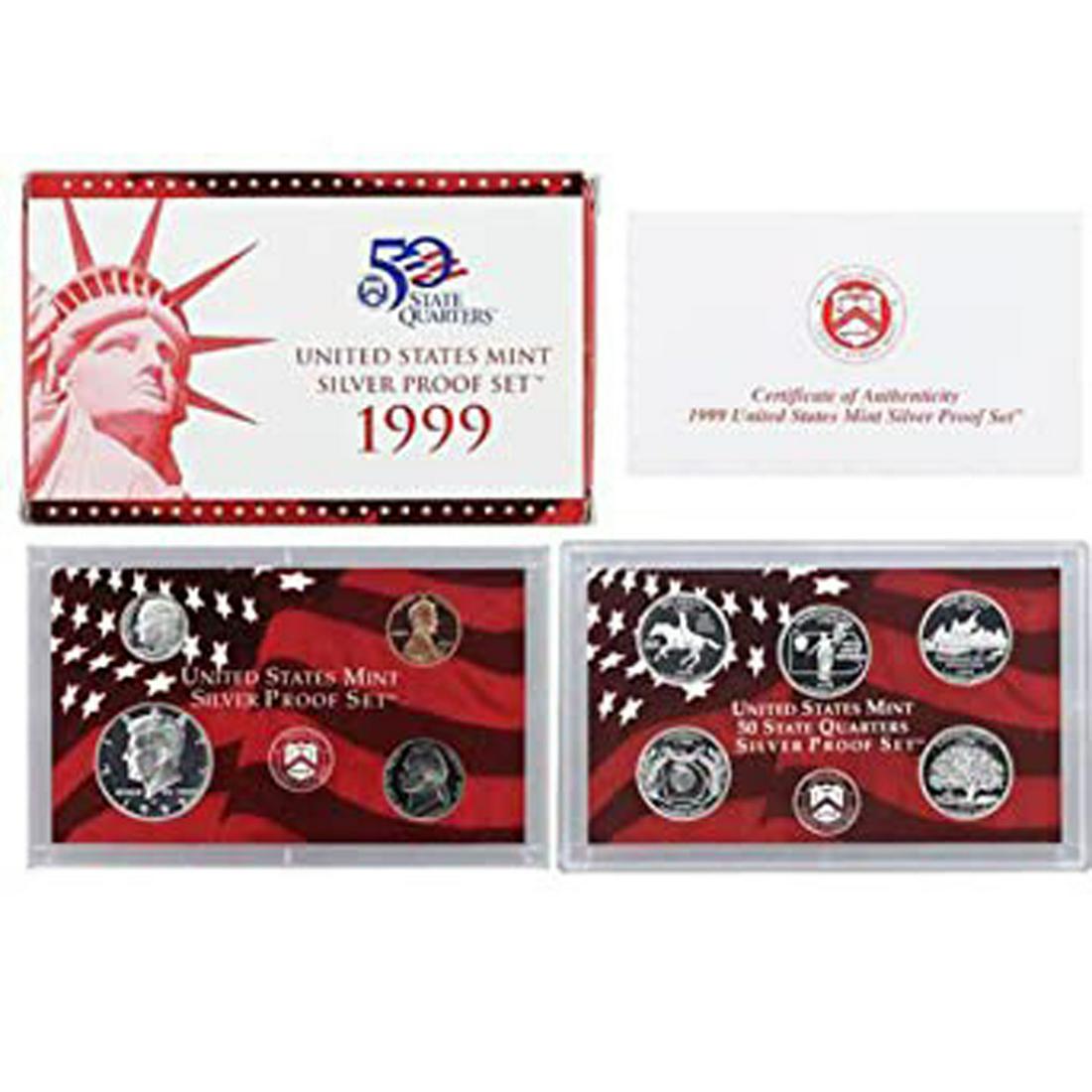 1999 United States Silver Proof Set   KEY TO THE (1 of 1)