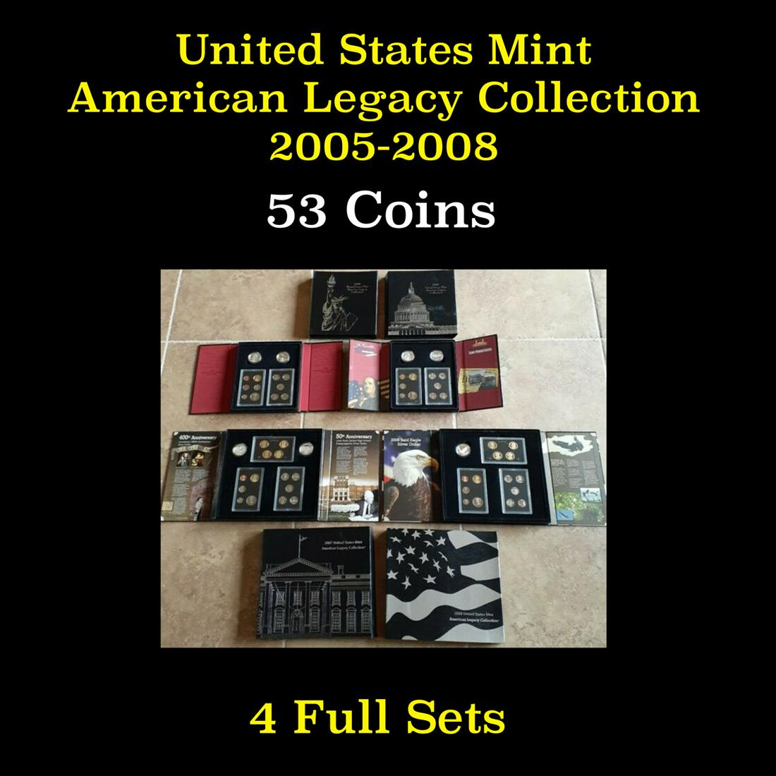 Group of 4 United States Mint American Legacy (1 of 5)