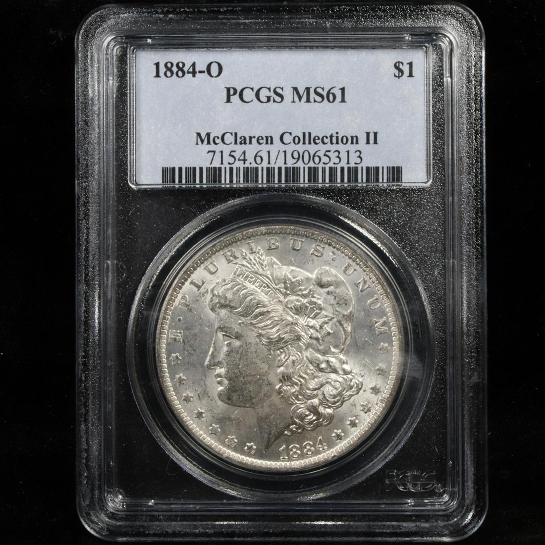 5 Unc Morgan $1 Graded By PCGS Mixed Dates From The (1 of 10)