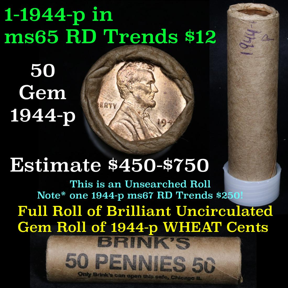 ***Auction Highlight*** Uncirculated 1c orig shotgun (1 of 3)