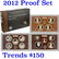 Hard to get, low mintage 2012 US Mint Proof Set; 14 pcs