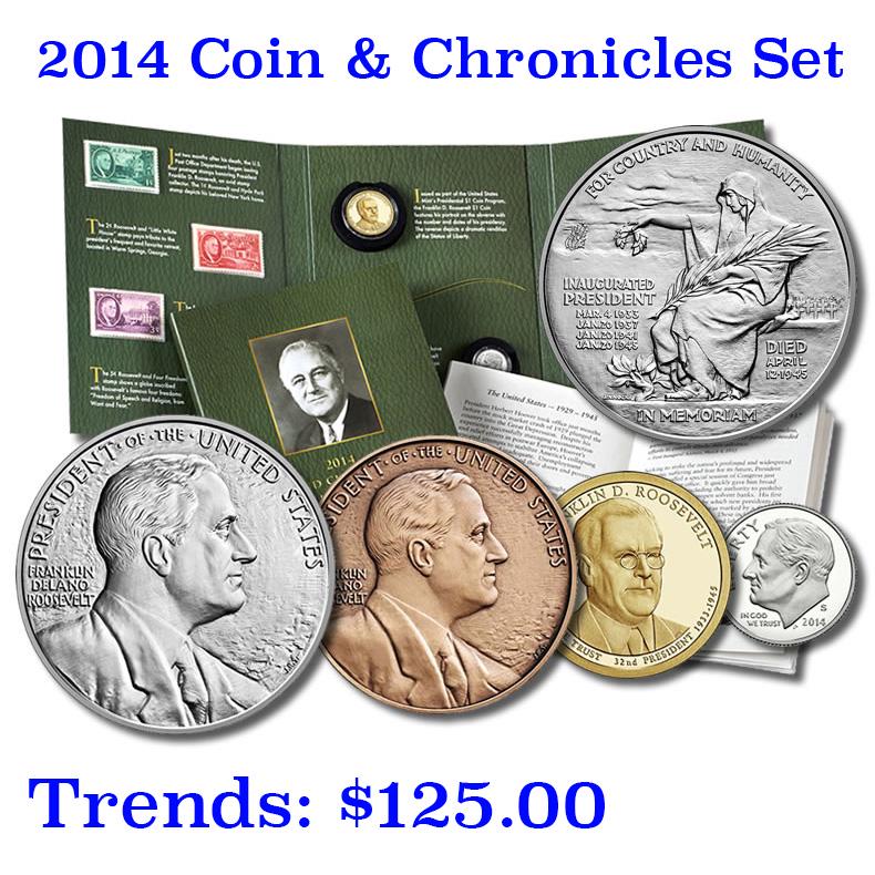 2014 Coin And Chronicle Set Franklin D. Roosevelt (1 of 2)