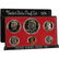 Group of 10 United States Proof Sets 1970-1979 57 coins - 6