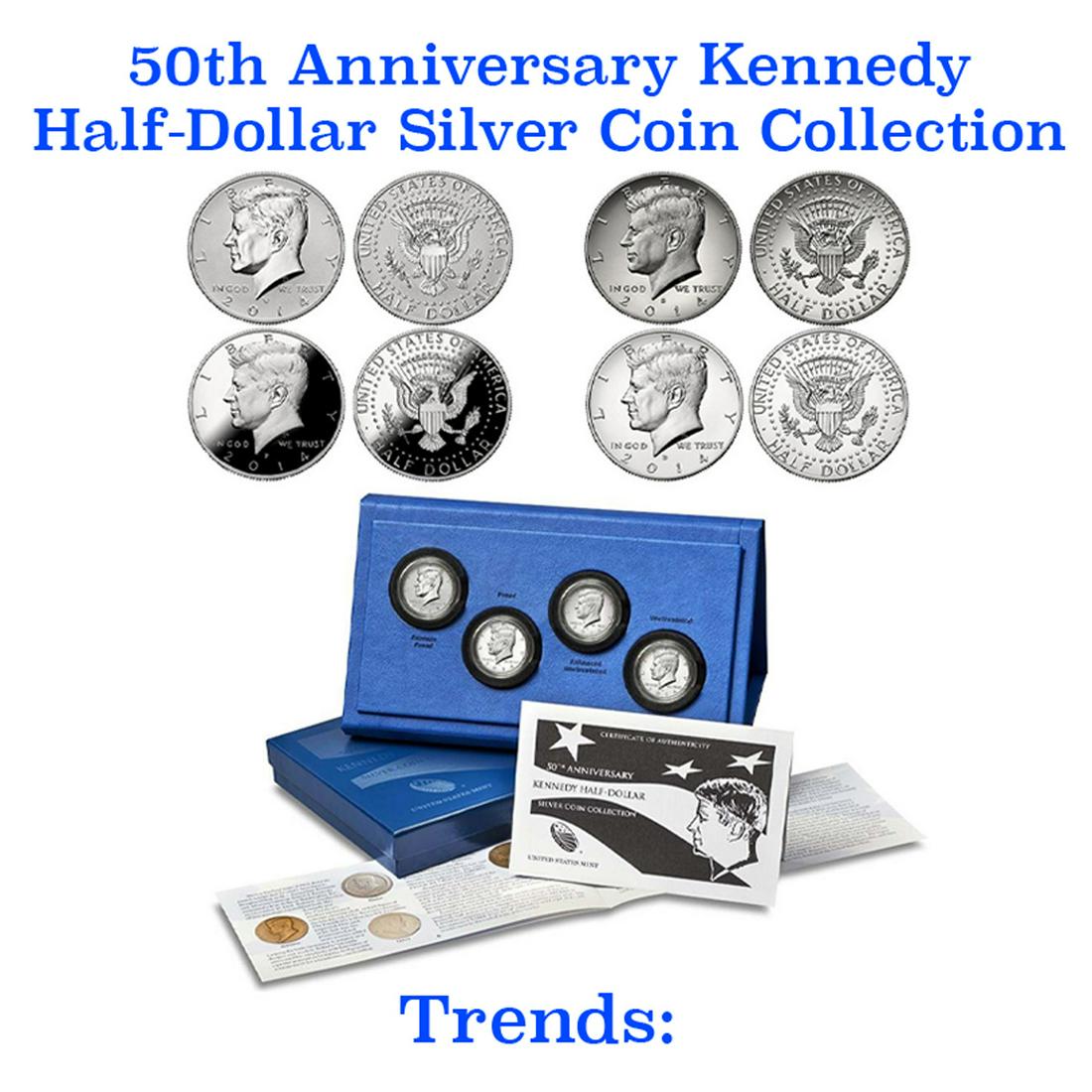 United States Mint 50th Anniversary Kennedy Half Dollar (1 of 1)