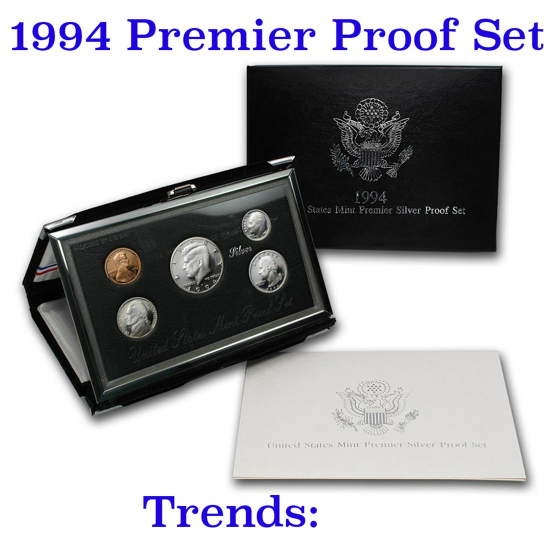 1994 United States Mint Premier Silver Proof Set in (1 of 1)