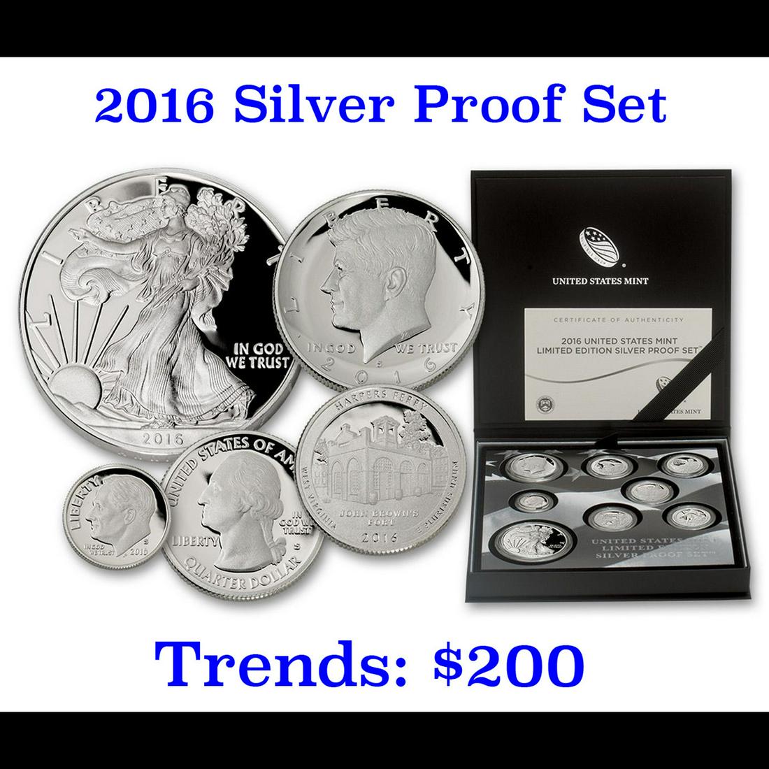 2016 Limited Edition Silver Proof Set Grades (1 of 1)