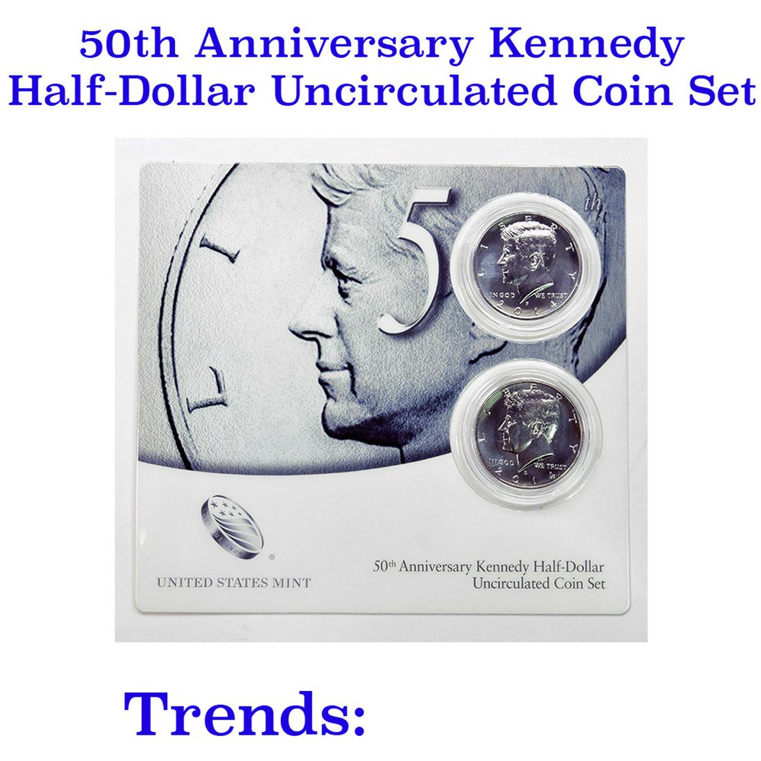 United States Mint 50th Anniversary Kennedy Half Dollar (1 of 1)
