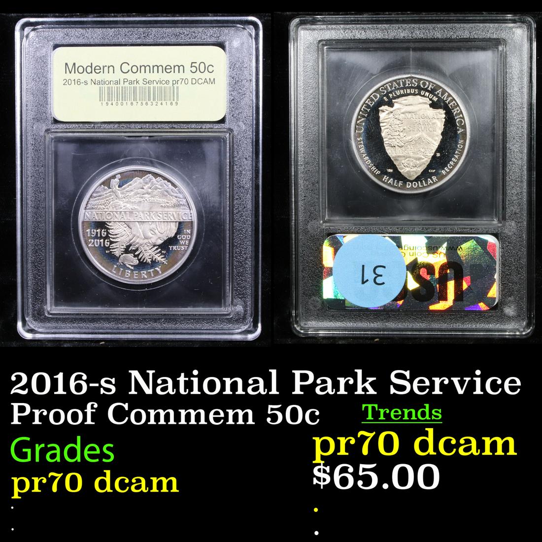 Proof 2016-s National Park Service Modern Commem Half (1 of 3)